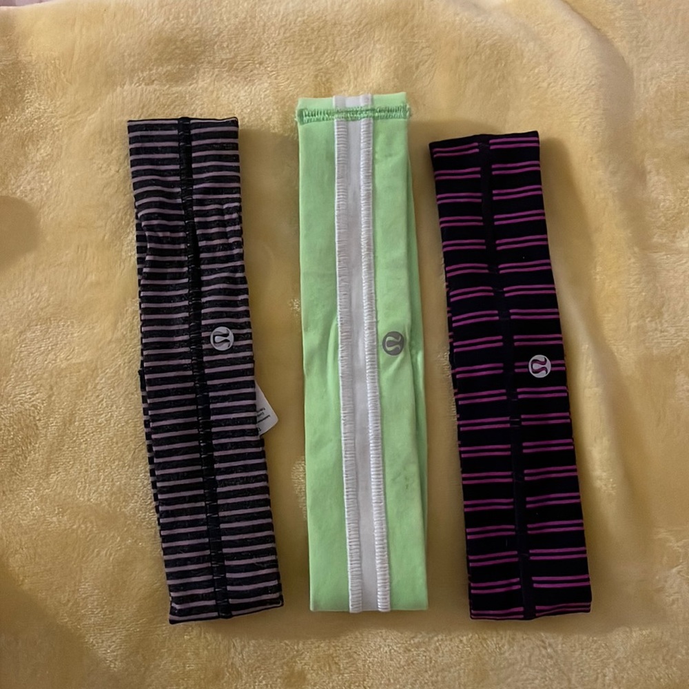 Patterned lululemon headbands